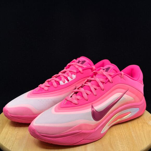 Size 15W/13.5M - Nike A\'ja Wilson A\'One Pink Aura FZ8 FZ8605-601 Basketball Shoe